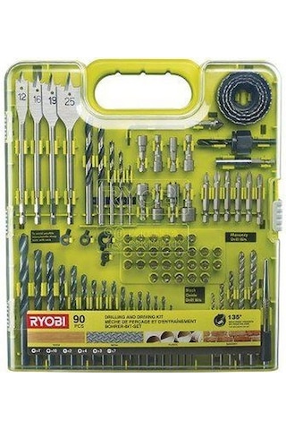 Ryobi RAKDD90 Vidalama Delme Uç Seti 90 Parça