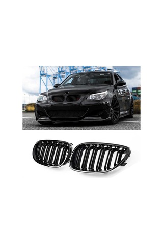Bmw E60 M5 Ön Panjur Izgara Piano Black 2004-2009