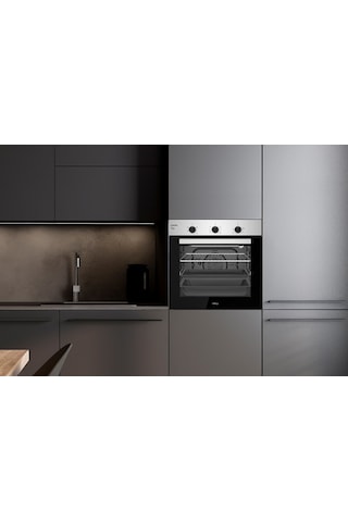 Tommatech TAF6006ISM 60 CM 60 L Ankastre Elektrikli Fırın Antrasit