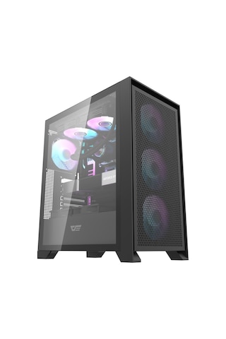 Aıgo Darkflash Drx70 Mesh 750w 80+ Usb3.0 4x12cm Fan Temperlı Cam Sıyah Atx Oyuncu Kasası