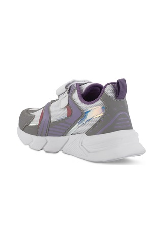 Slazenger Kendall Kız Çocuk Sneaker Ayakkabı Gri / Fuşya Gri - Fuşya