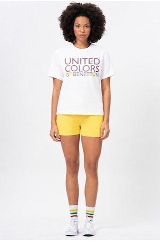 United Colors Of Benetton Kadın T-shirt Bnt-w20374 Beyaz