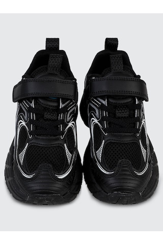 Civil Sport Erkek Çocuk Spor Ayakkabı 31-36 Numara Beyaz-siyah Siyah