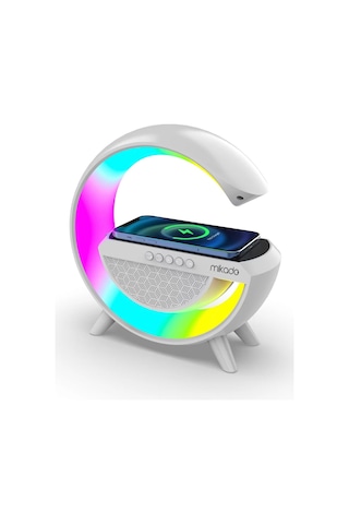 Mikado MD-G111 Rgb Bluetooth 5.0 Kablosuz Şarj Hoparlör