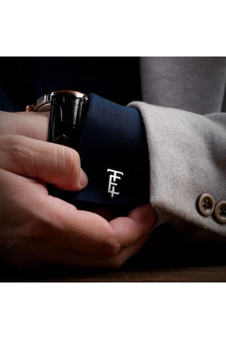 Earnshaw Es-008-c2 Kol Düğmesi Gümüş