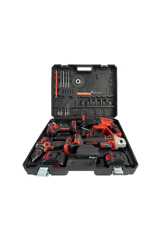 Repton RP-1380 Kömürsüz Akülü Set 4'lü