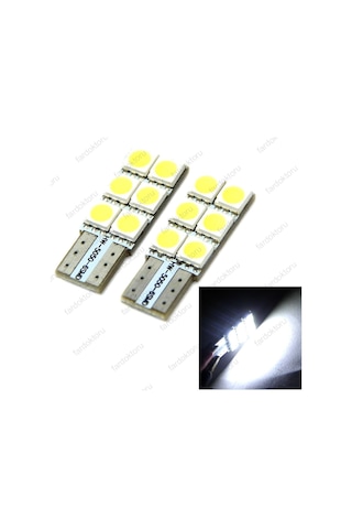Fardoktoru Vw Golf 7 Beyaz Led Plaka Lambasi Seti Ariza Yakmaz
