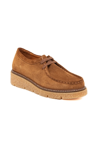 Cuoio Sneaker Günlük Kadın 25k12026xs Vergelio Suede Cuoio