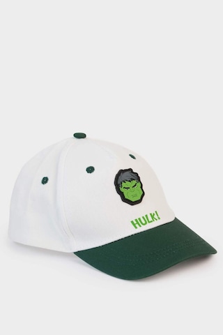 Defacto Erkek Çocuk Marvel Avengers Etiket Baskılı Pamuklu Cap Şapka D9485a825smgn979 Yeşil