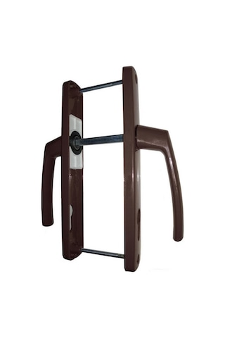 Pvc Kapılar İçin Metal Kapı Kolu Koyu Kahverengi