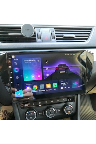 Skoda Superb 2015-16 10" Uyumlu Androıd Multimedya Gerçek 2/32 Kablosuz Carplay Geri Görüş Kameralı 10"