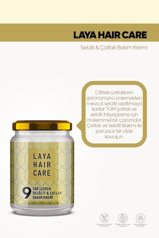 Laya Hair Care Selülit ve Çatlak Bakım Kremi 190 ML