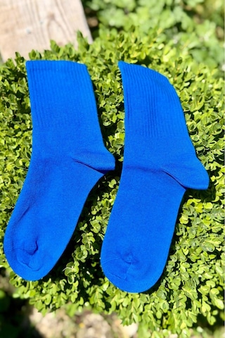 Lousocks Unisex Lacivert Düz Renk Tenis Spor Çorabı