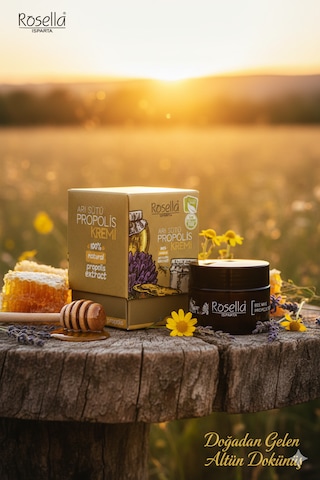 Rosella Arı Sütü Propolis Kremi %100 Naturel 50 Ml