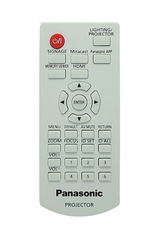 Panasonic Projektör Projeksiyon Kumandası