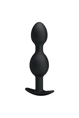 Truva Shop Çift Boğumlu Anal Stimülatör Pürüzsüz Anal Tıkaç Anal Tıpa