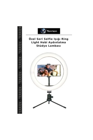 Özel Seri Selfie Işığı Ring Light Hobi Aydınlatma Stüdyo Lambası