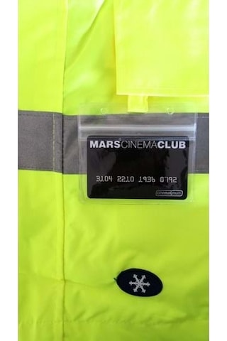 Junıor Jn1011 Xxxl Sarı Waterproof Fosforlu Oxford Parka
