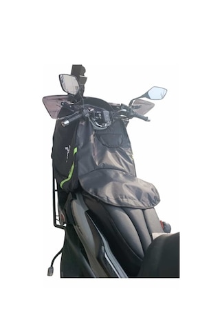 Motosiklet Pcx Diz Örtüsü Impertex Rüzgarlık Bacak Diz Koruma Siyah