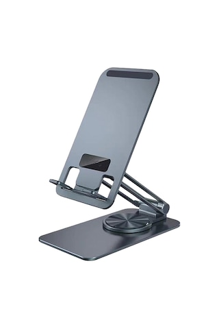 Jmary Mk-60 Ayarlanabilir Katlanabilir 360 Derece Dönebilen Telefon Ve Tablet Standı Gri