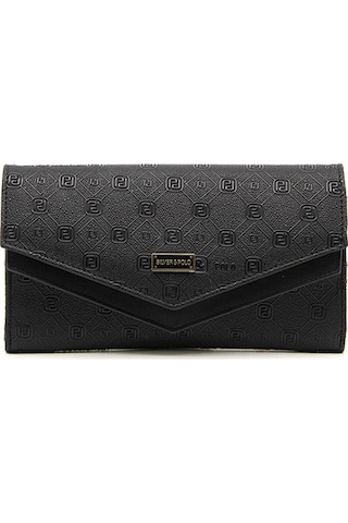 Cüzdan & Kartlık Kadın 1154-45158 Silver Polo Bayan Cüzdan M46 Siyah-mat Siyah Siyah