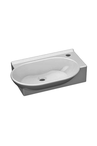 Idevit Tezgah Üstü Myra Mini Lavabo 50CM Sifonsuz