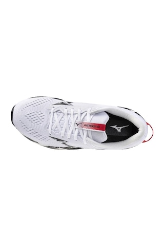 Mizuno Wave Rider 30 Unisex Koşu Ayakkabısı Beyaz / Siyah Çok Renkli