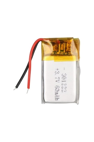 Powermaster 301222 3.7v 60mah Lityum Polimer Li-po Batarya Ciklet Pil