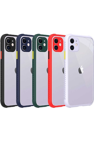 Apple Uyumlu iPhone 11 Kılıf Zore Kaff Kapak Light Green