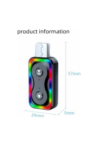 Sones Q1 Usb Bluetooth 5.3 Ses Alıcı Verici Bluetooth Adaptörü