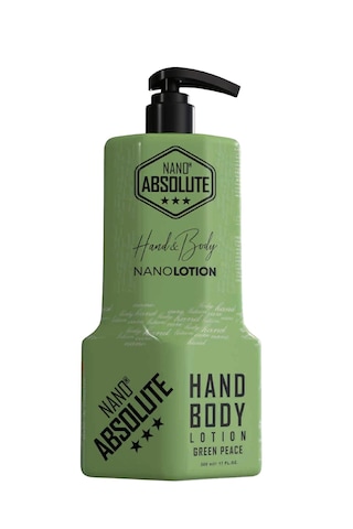 Nano Absolute Hand & Body Lotıon Green Peace Yeşil 500 Ml / Nano Absolute El Ve Vucüt Losyonu