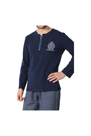Doremi Prussian Blue Erkek Pijama Takımı (466034434)