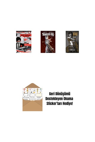 Afili Hafiye + Tabancalı Kız Ciltli + Fink Ciltli + Okuma Sticker'ları
