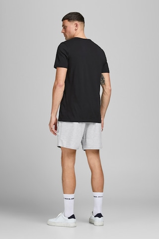 Jack & Jones Jack&jones Erkek Şort 12186750 Light Grey Melange Gri
