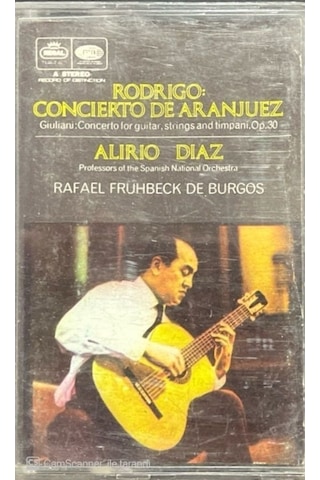Plak Değildir Kaset Tir Aliro Diaz Rodrigo: Concierto Aranjuez