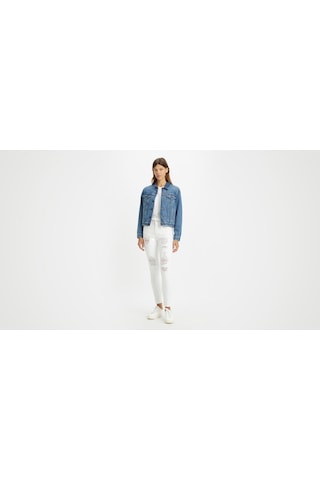 Levi's 721 High Rise Skinny Kadın Jean Pantolon - Fallout Girl Beyaz