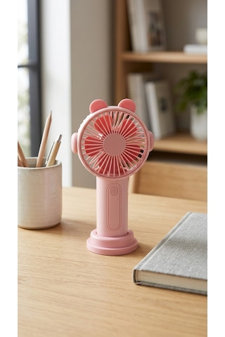 Renkli Mini El Fanı, Taşınabilir Kompakt Tasarım Usb Şarjlı Güçlü Soğutucu Fan-pl109