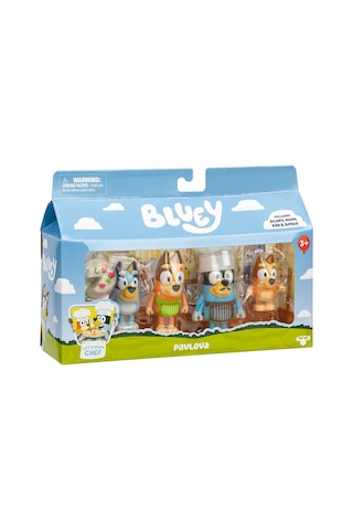 Bluey 4'lü Figür Set - Pavlova
