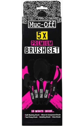 Muc-off 5x Fırça Set Siyah