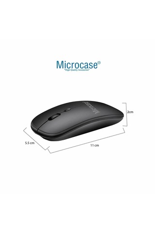 Microcase Honor Pad X8b 11 İnch İle Uyumlu Bluetooth Klavye Tr Sticker + Bluetooth Mouse + Tablet Standı - Al2765