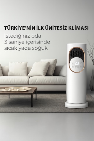 Uzaktan Kumandalı Sıcak Soğuk Hava Isıtıcı Soğutucu Ünite