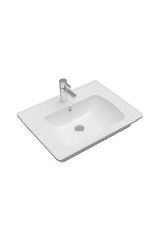Seramiksan Saturn Flat 60 CM Etajerli Lavabo