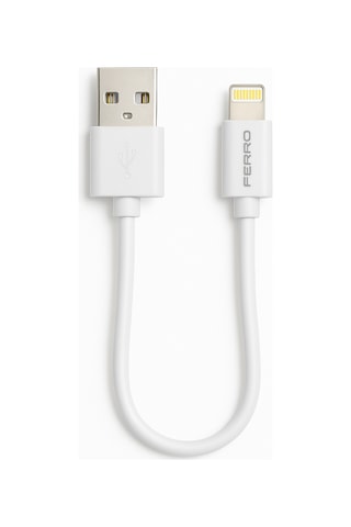 Ferro Fc 07 Apple Uyumlu iPhone Modeller İçin Lightning Powerbank Hızlı Şarj Ve Data Kablosu 0 25cm