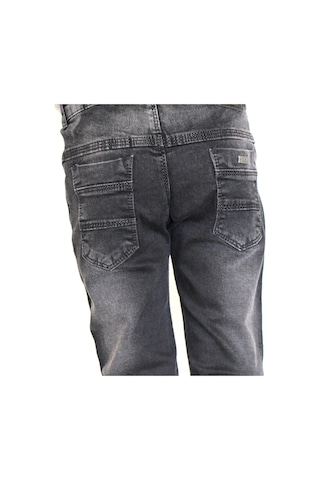 Milenawear By Milena Likralı Yırtıklı Siyah Jeans Siyah