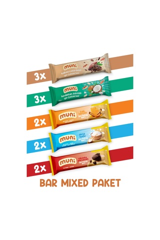 Yer Fıstığı Barı, Mixed Paket, 40 G X 12 Adet