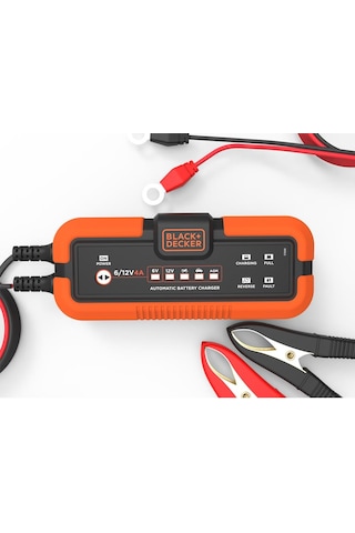 Black+Decker Bxa22 6V/12V 120A Akıllı Akü Şarj ve Akü Bakım Cihaz