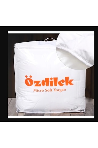 Özdilek Microsoft Mikrofiber Tek Kişilik Silikon Yorgan Beyaz
