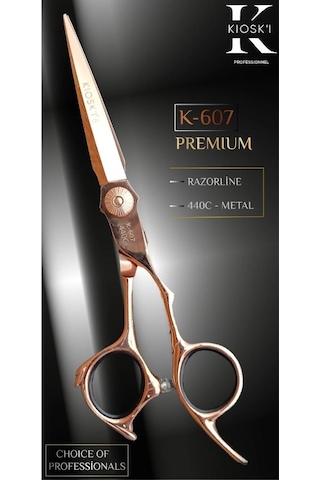 Kioski Profesyonel Premium Lüks Makas 440-c 6 Numara K-607
