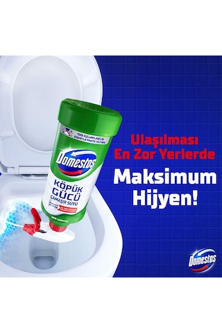 Domestos Köpük Gücü Köpük Çamaşır Suyu Kar Beyazı 450 Ml X1 + Çam Esintisi 450 Ml X1 Diğer