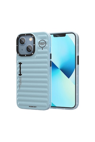Youngkit Apple Uyumlu iPhone 13 Kılıf YoungKit Plain Coloured Serisi Kapak ZORE-267405